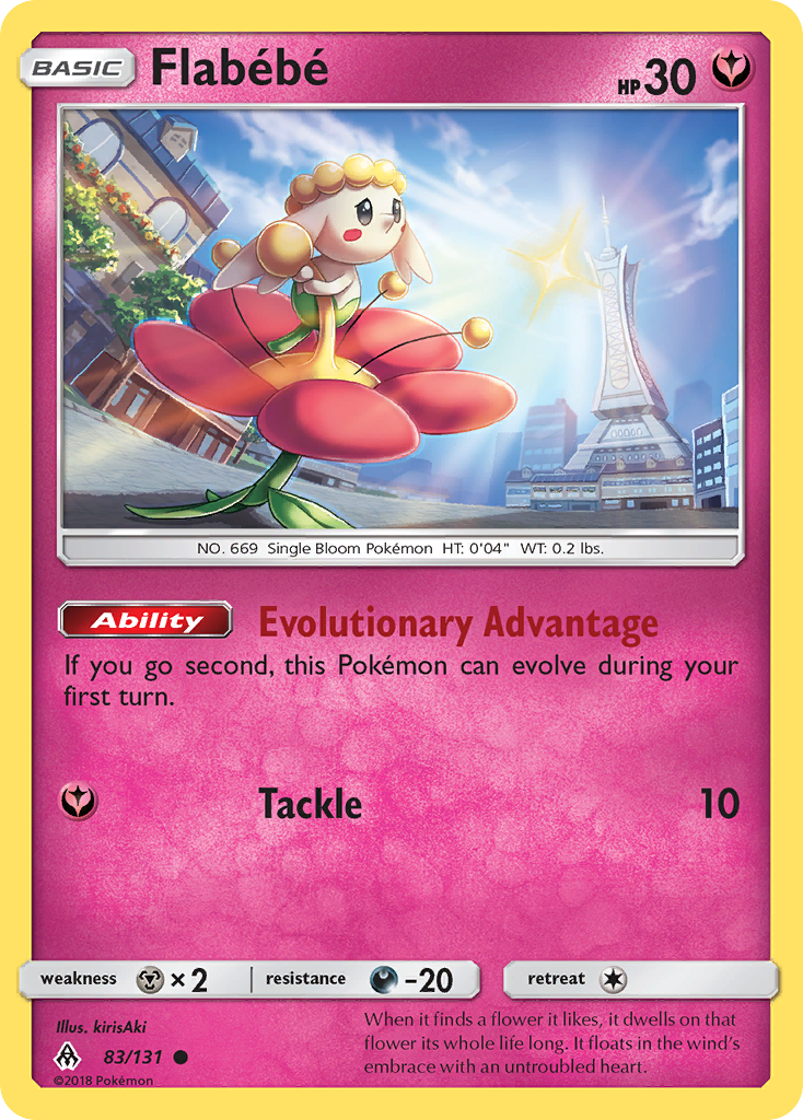 Flabebe (83/131) [Sun & Moon: Forbidden Light] - Comfy Hobbies
