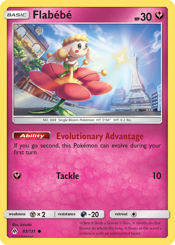 Flabebe (83/131) [Sun & Moon: Forbidden Light] - Comfy Hobbies