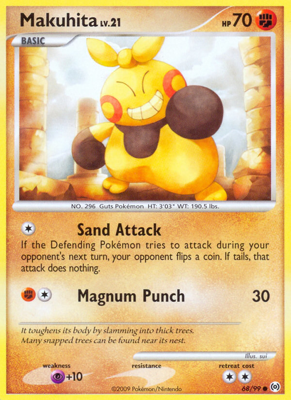 Makuhita (68/99) [Platinum: Arceus] - Comfy Hobbies