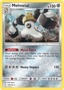 Melmetal (129/214) (Cosmos Holo) [Sun & Moon: Unbroken Bonds] - Comfy Hobbies