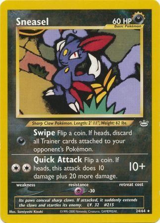 Sneasel (24/64) [Neo Revelation Unlimited] - Comfy Hobbies