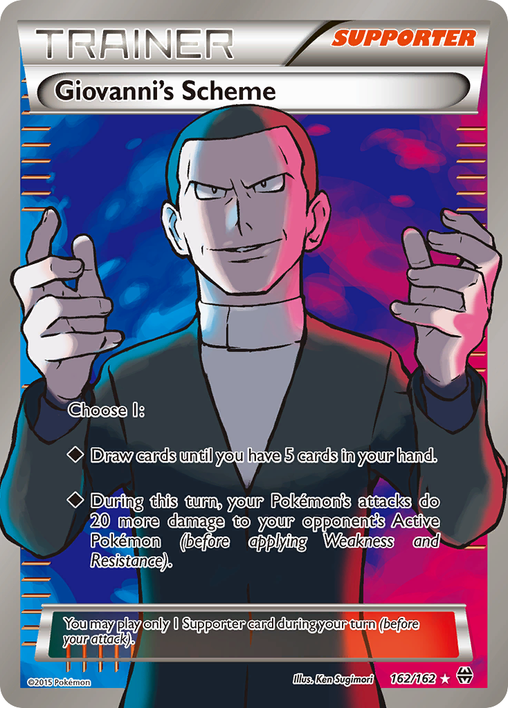 Giovanni's Scheme (162/162) [XY: BREAKthrough] - Comfy Hobbies