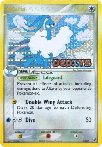 Altaria (1/107) (Stamped) [EX: Deoxys] - Comfy Hobbies