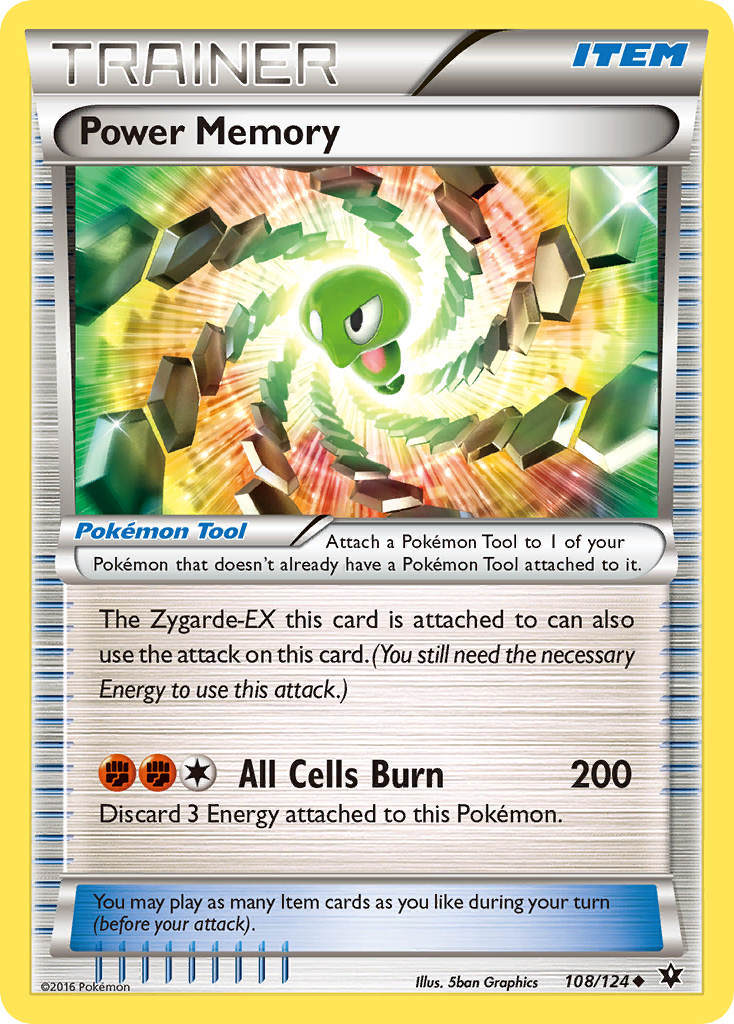 Power Memory (108/124) [XY: Fates Collide] - Comfy Hobbies