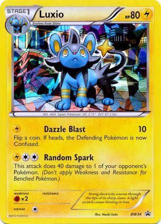 Luxio (BW34) (Cracked Ice Holo) [Black & White: Black Star Promos] - Comfy Hobbies
