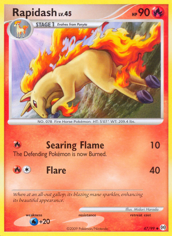 Rapidash (47/99) [Platinum: Arceus] - Comfy Hobbies