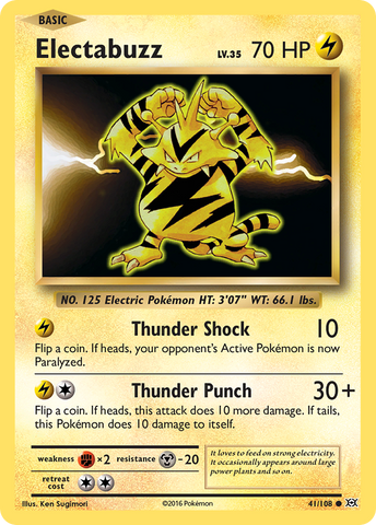 Electabuzz (41/108) [XY: Evolutions] - Comfy Hobbies