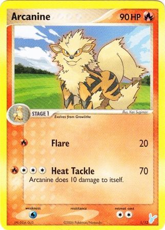 Arcanine (1/12) [EX: Trainer Kit 2 - Minun] - Comfy Hobbies