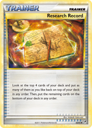 Research Record (84/95) [HeartGold & SoulSilver: Call of Legends] - Comfy Hobbies