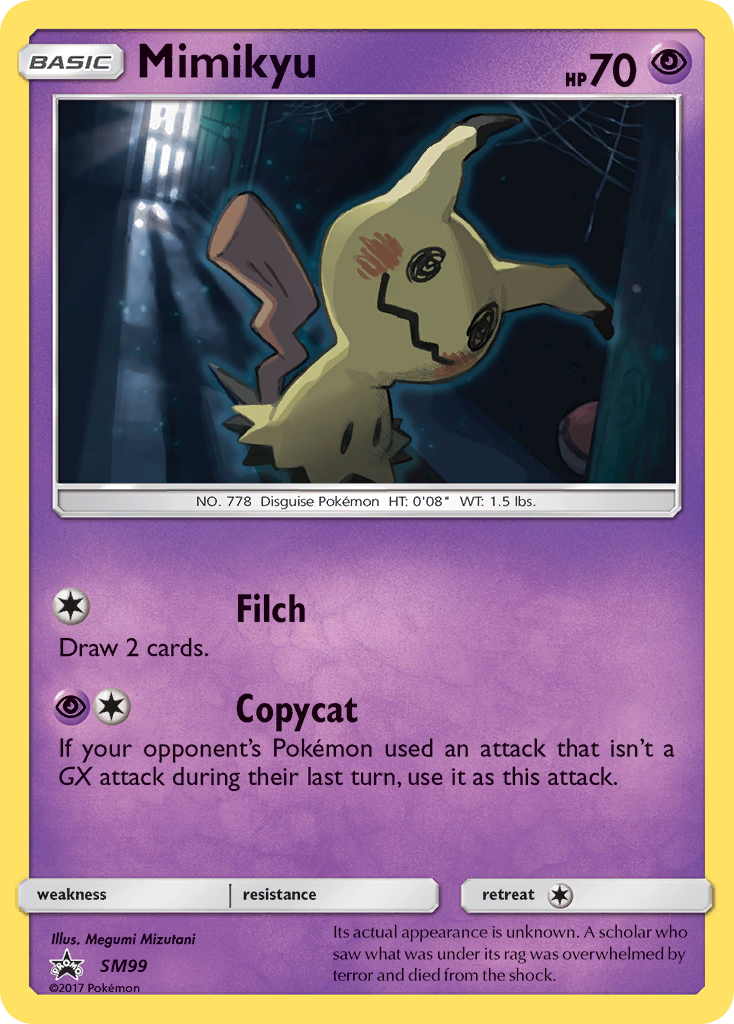 Mimikyu (SM99) [Sun & Moon: Black Star Promos] - Comfy Hobbies