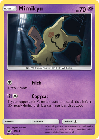 Mimikyu (SM99) [Sun & Moon: Black Star Promos] - Comfy Hobbies