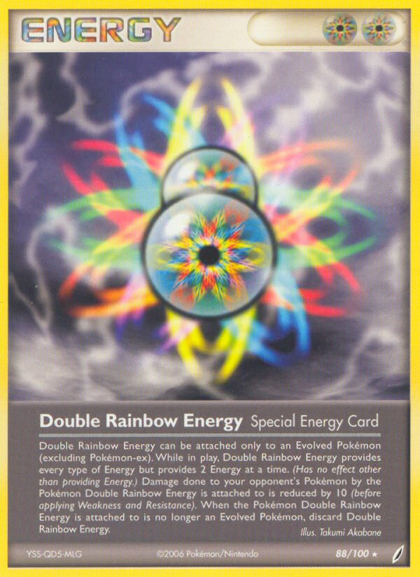 Double Rainbow Energy (88/100) [EX: Crystal Guardians] - Comfy Hobbies