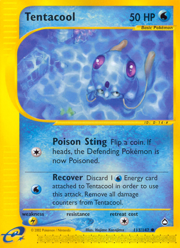 Tentacool (113/147) [Aquapolis] - Comfy Hobbies