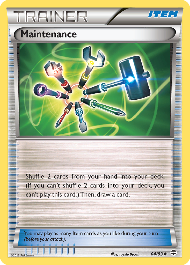 Maintenance (64/83) [XY: Generations] - Comfy Hobbies