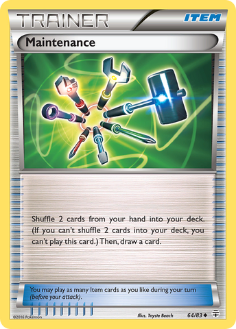 Maintenance (64/83) [XY: Generations] - Comfy Hobbies