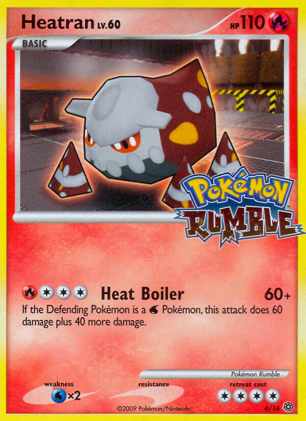 Heatran (4/16) [Pokémon Rumble] - Comfy Hobbies