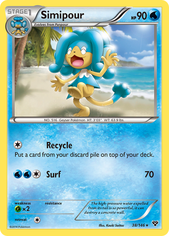 Simipour (38/146) [XY: Base Set] - Comfy Hobbies