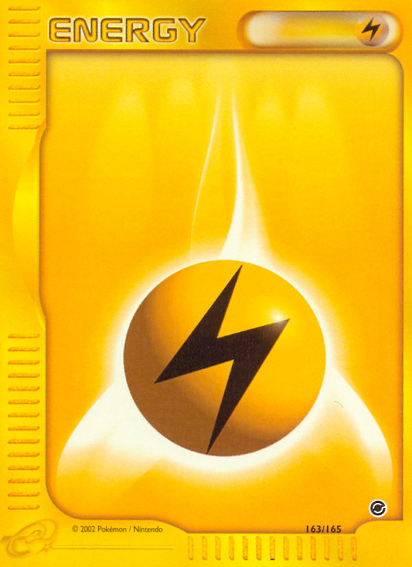 Lightning Energy (163/165) [Expedition: Base Set] - Comfy Hobbies