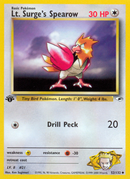 Lt. Surge's Spearow (52/132) [Gym Heroes 1st Edition] - Comfy Hobbies