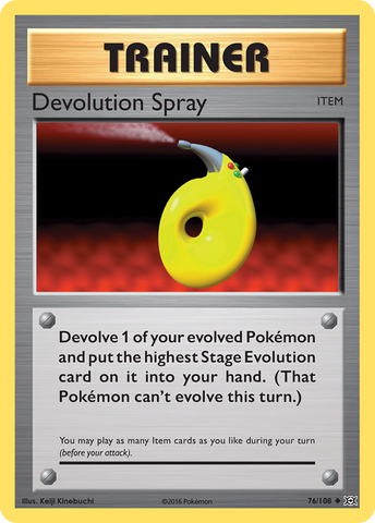 Devolution Spray (76/108) [XY: Evolutions] - Comfy Hobbies