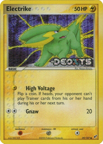 Electrike (59/107) (Stamped) [EX: Deoxys] - Comfy Hobbies