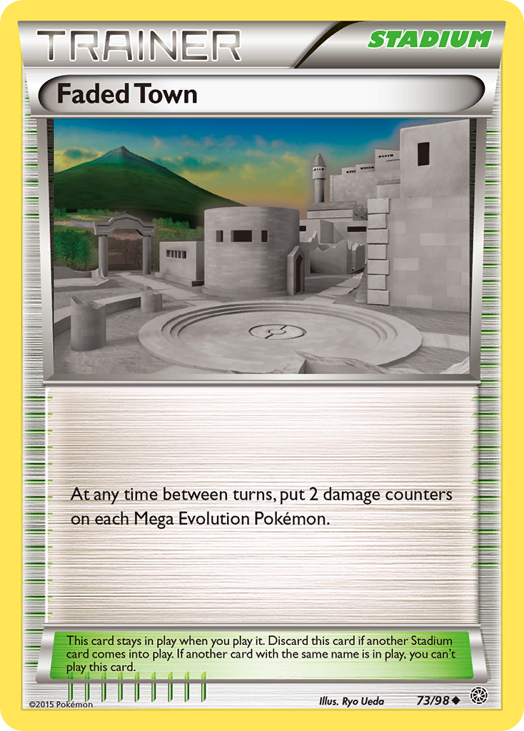 Faded Town (73/98) [XY: Ancient Origins] - Comfy Hobbies