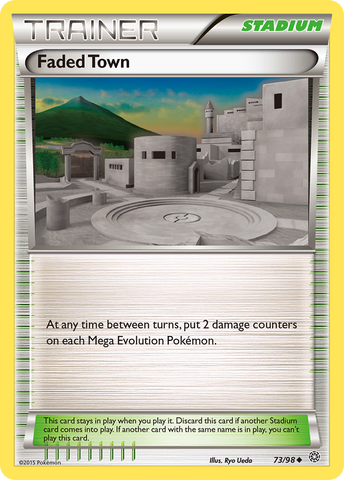 Faded Town (73/98) [XY: Ancient Origins] - Comfy Hobbies