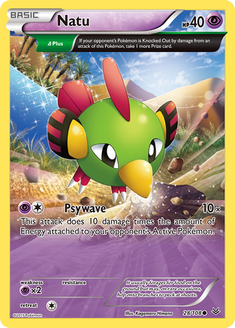 Natu (28/108) [XY: Roaring Skies] - Comfy Hobbies