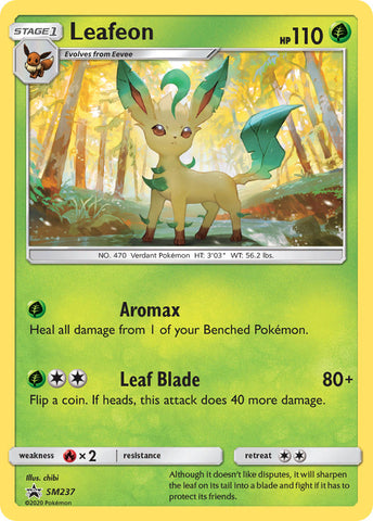Leafeon (SM237) [Sun & Moon: Black Star Promos] - Comfy Hobbies