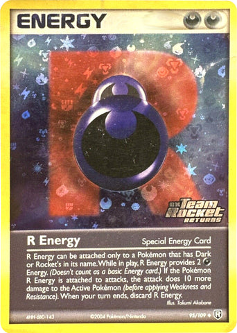 R Energy (95/109) (Stamped) [EX: Team Rocket Returns] - Comfy Hobbies
