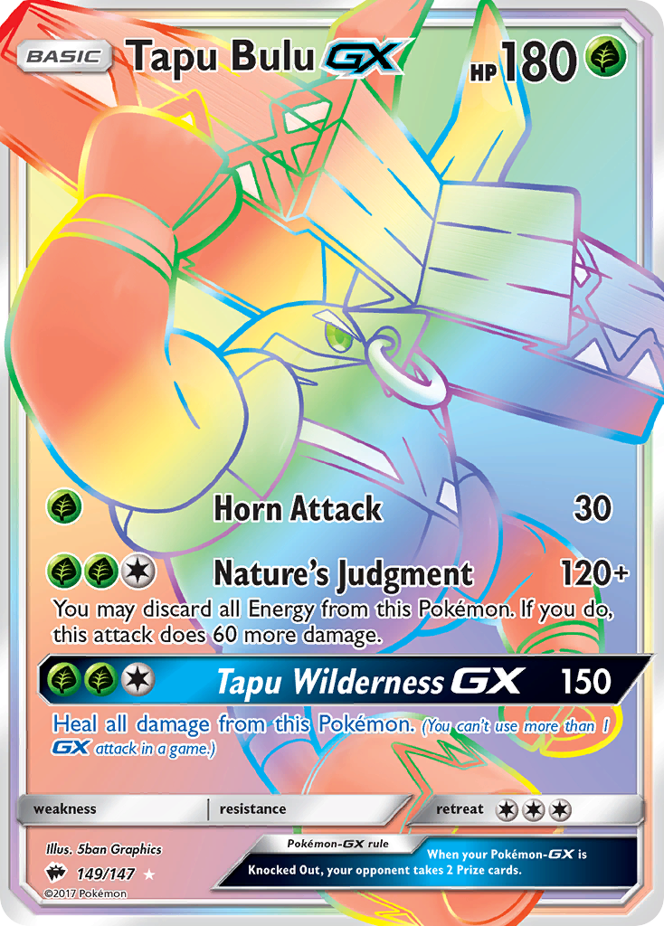 Tapu Bulu GX (149/147) [Sun & Moon: Burning Shadows] - Comfy Hobbies