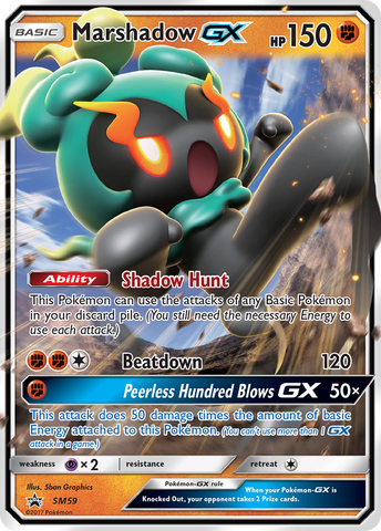 Marshadow GX (SM59) [Sun & Moon: Black Star Promos] - Comfy Hobbies