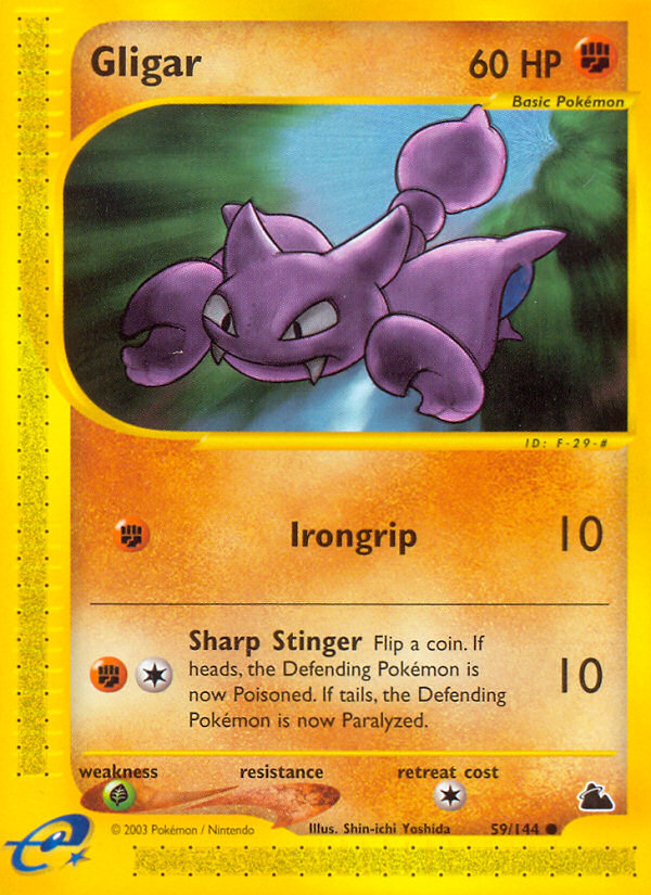 Gligar (59/144) [Skyridge] - Comfy Hobbies