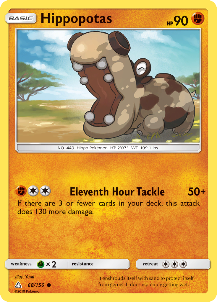 Hippopotas (68/156) [Sun & Moon: Ultra Prism] - Comfy Hobbies