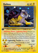 Raikou (13/64) [Neo Revelation 1st Edition] - Comfy Hobbies