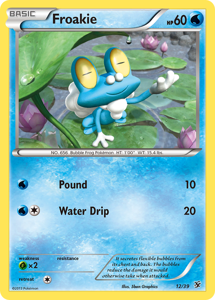 Froakie (12/39) [XY: Kalos Starter Set] - Comfy Hobbies