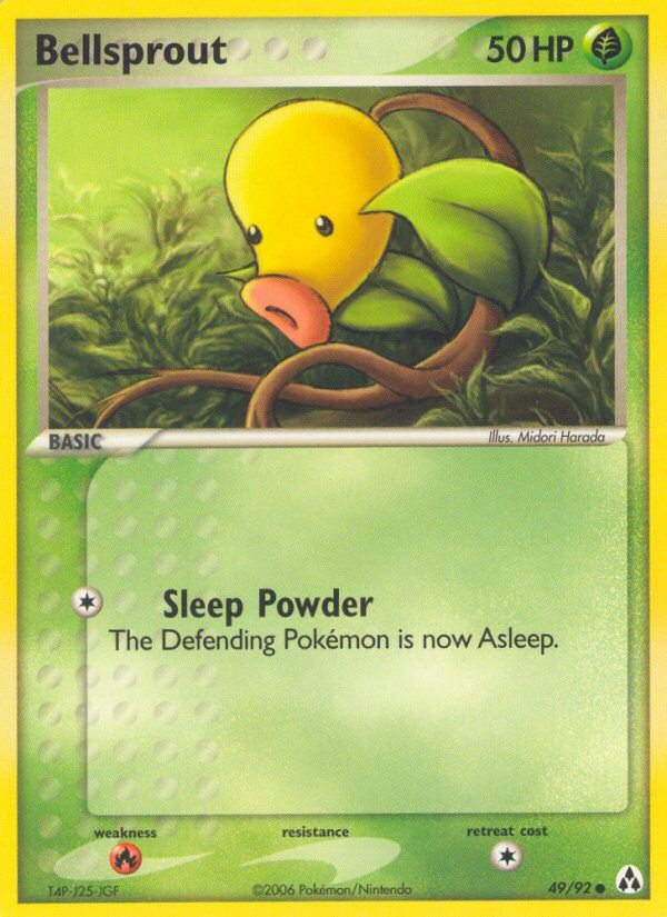 Bellsprout (49/92) [EX: Legend Maker] - Comfy Hobbies