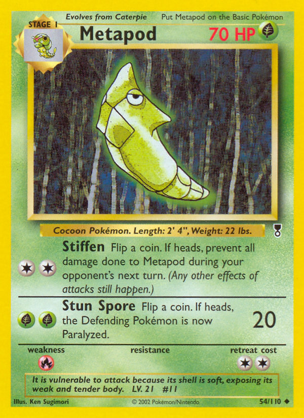Metapod (54/110) [Legendary Collection] - Comfy Hobbies