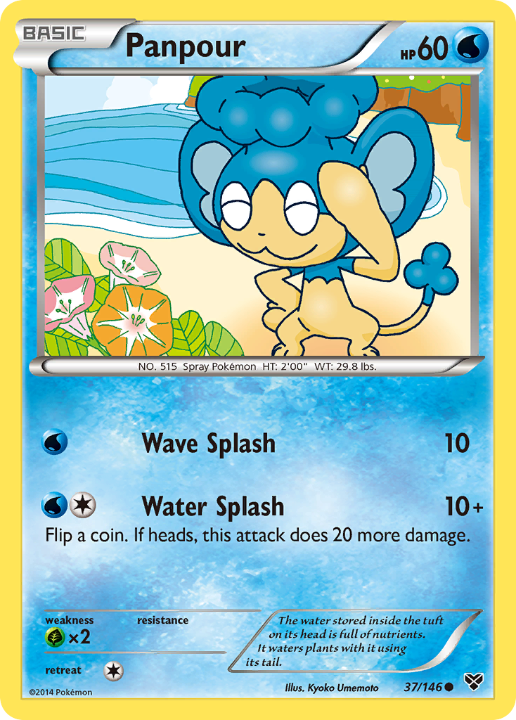 Panpour (37/146) [XY: Base Set] - Comfy Hobbies