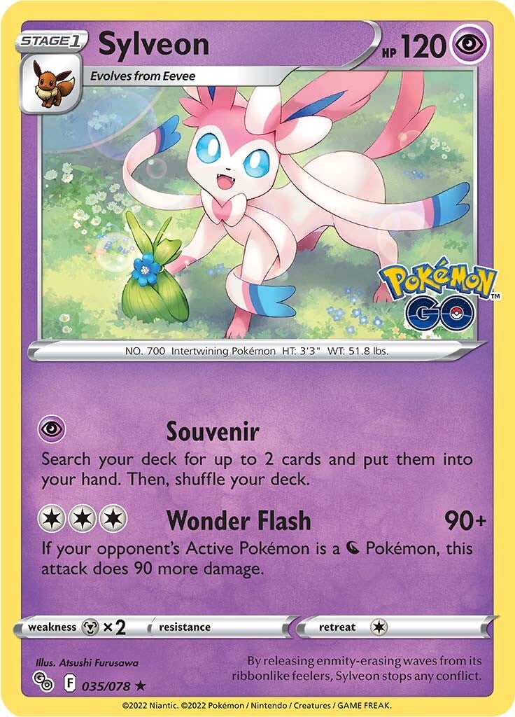 Sylveon (035/078) [Pokémon GO] - Comfy Hobbies