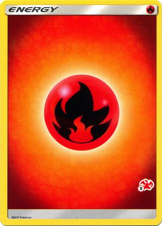 Fire Energy (Charizard Stamp #5) [Battle Academy 2020] - Comfy Hobbies