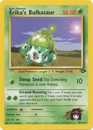 Erika's Bulbasaur (39/132) [Gym Challenge Unlimited] - Comfy Hobbies