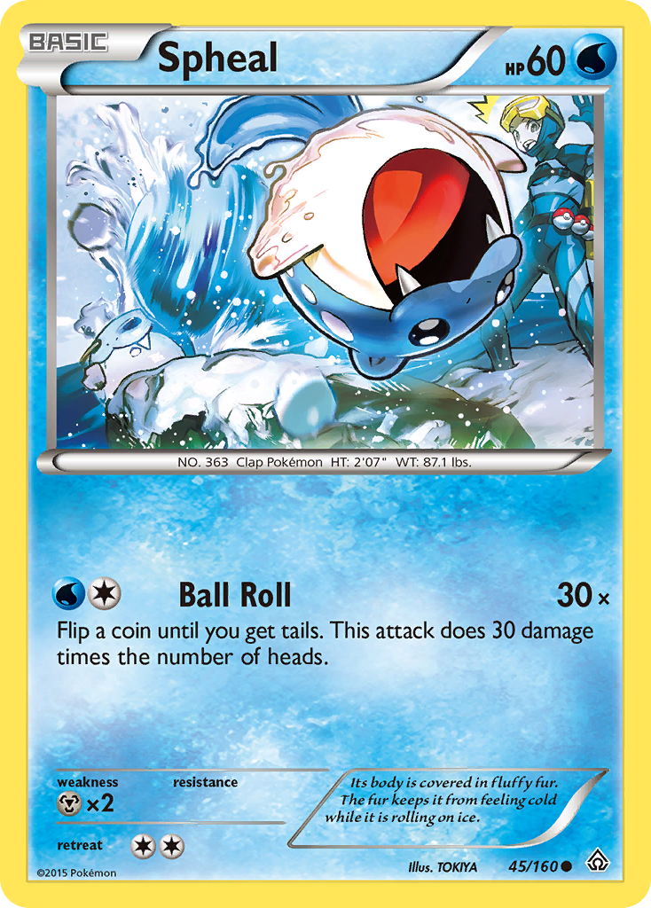 Spheal (45/160) [XY: Primal Clash] - Comfy Hobbies