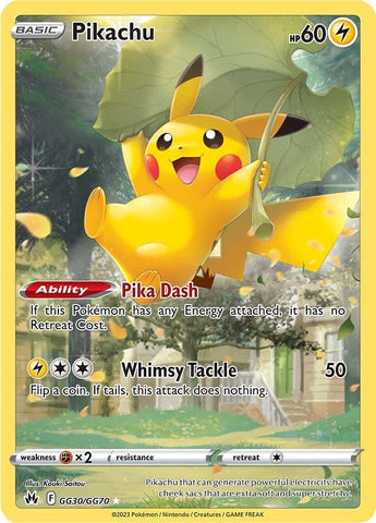 Pikachu (GG30/GG70) [Sword & Shield: Crown Zenith] - Comfy Hobbies