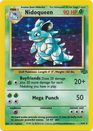 Nidoqueen (7/64) [Jungle Unlimited] - Comfy Hobbies