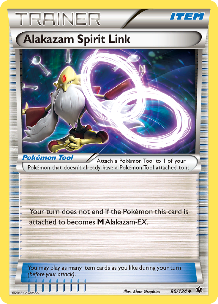 Alakazam Spirit Link (90/124) [XY: Fates Collide] - Comfy Hobbies