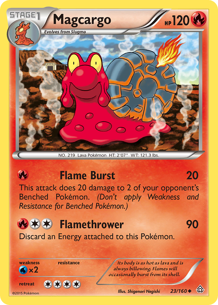 Magcargo (23/160) [XY: Primal Clash] - Comfy Hobbies