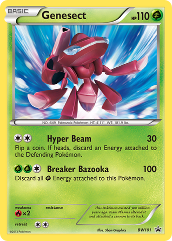 Genesect (BW101) [Black & White: Black Star Promos] - Comfy Hobbies