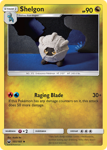 Shelgon (105/168) [Sun & Moon: Celestial Storm] - Comfy Hobbies