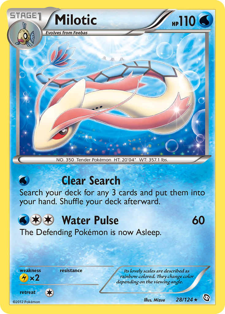Milotic (28/124) [Black & White: Dragons Exalted] - Comfy Hobbies